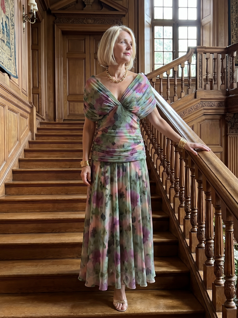 Aurelia | Flow Midi Dress