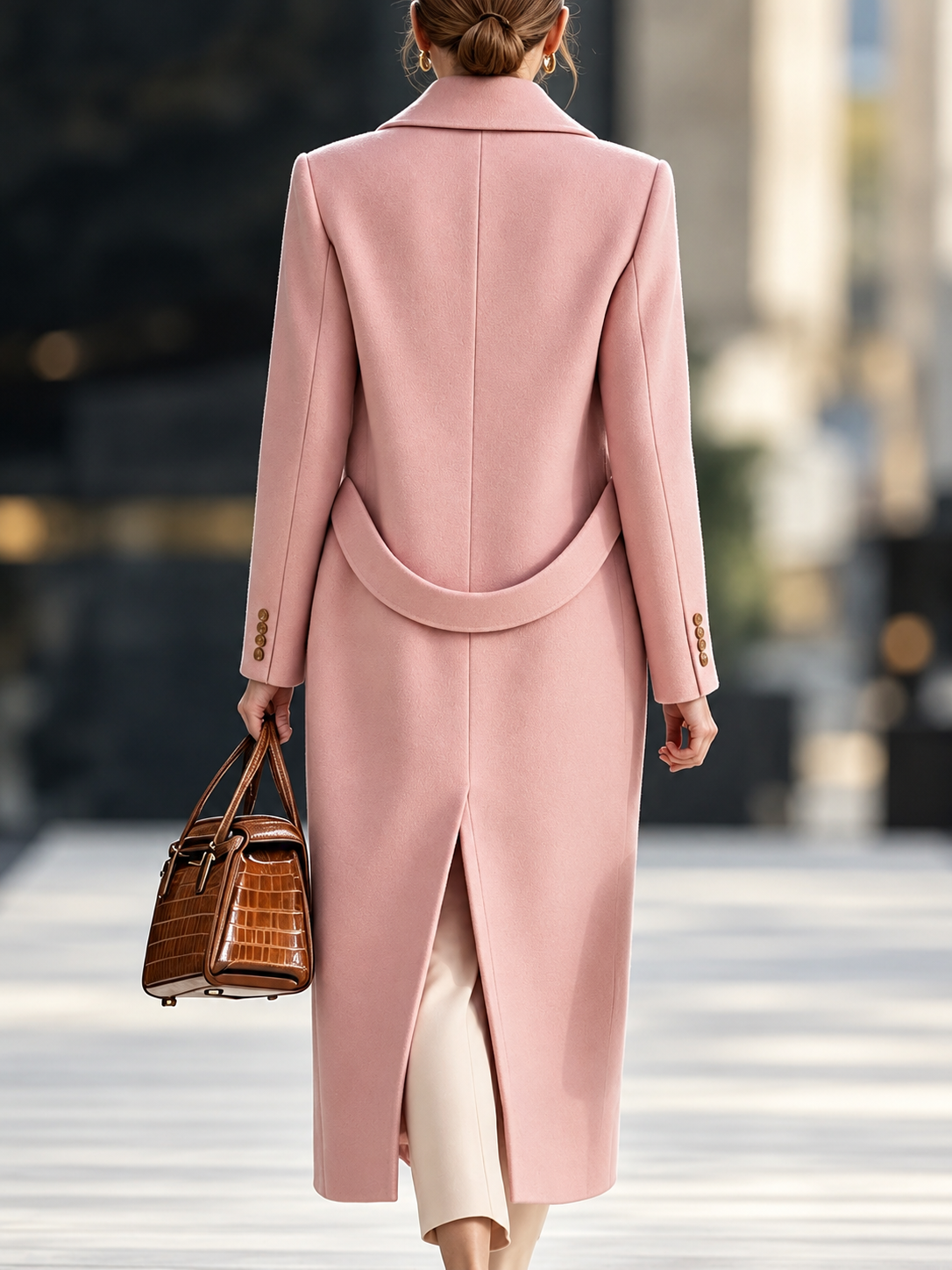 The Evelyn™ Classic Cotton-Wool Coat
