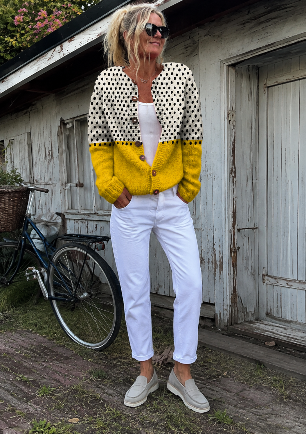 Junella™ | Vintage Knit Cardigan Sweater