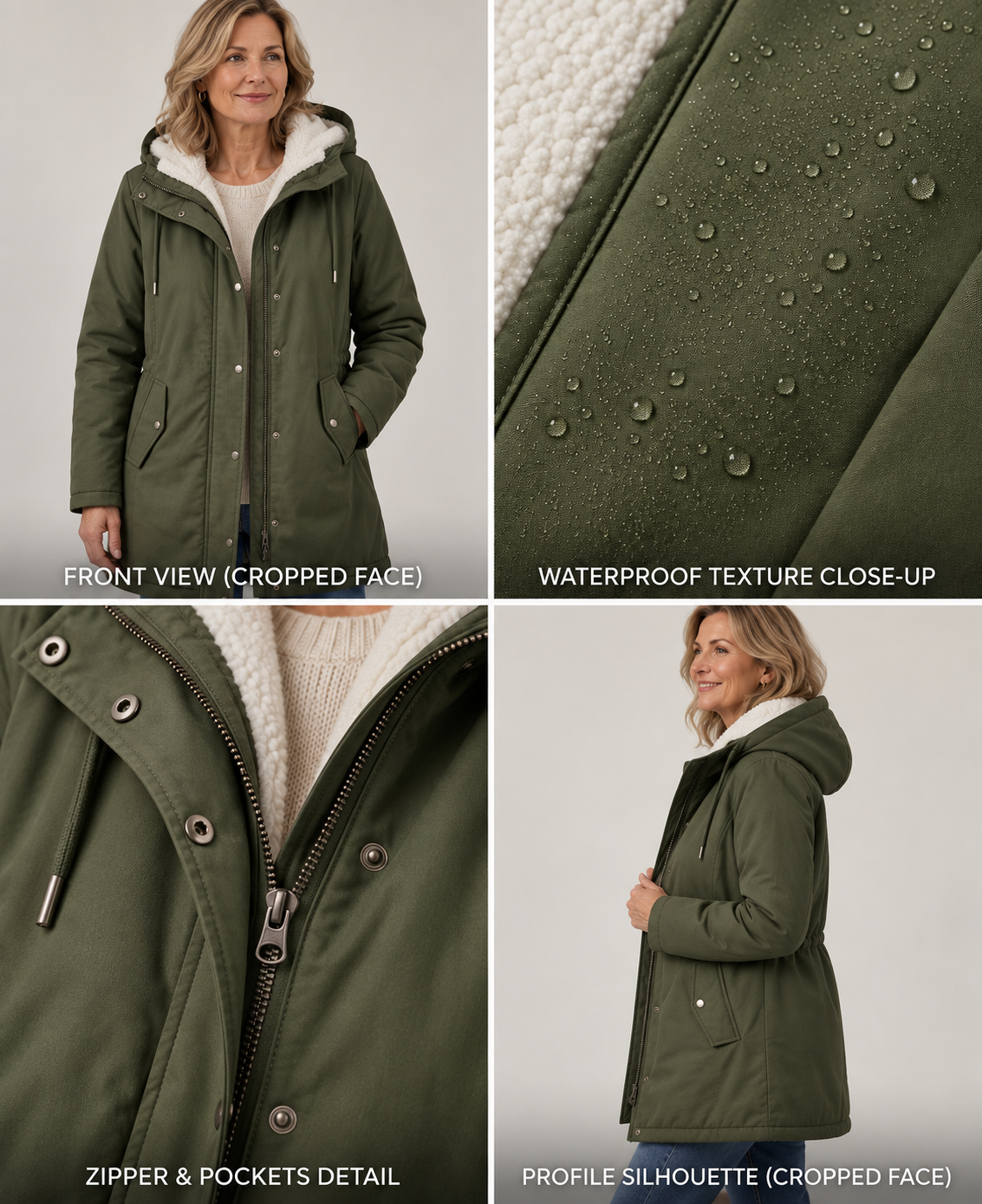 Marjorie™ | Cozy Hooded Weatherproof Coat