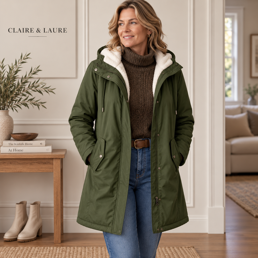 Marjorie™ | Cozy Hooded Weatherproof Coat
