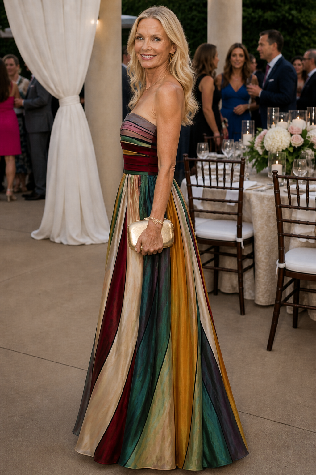 Amara | Effortless Strapless A-Line Dress