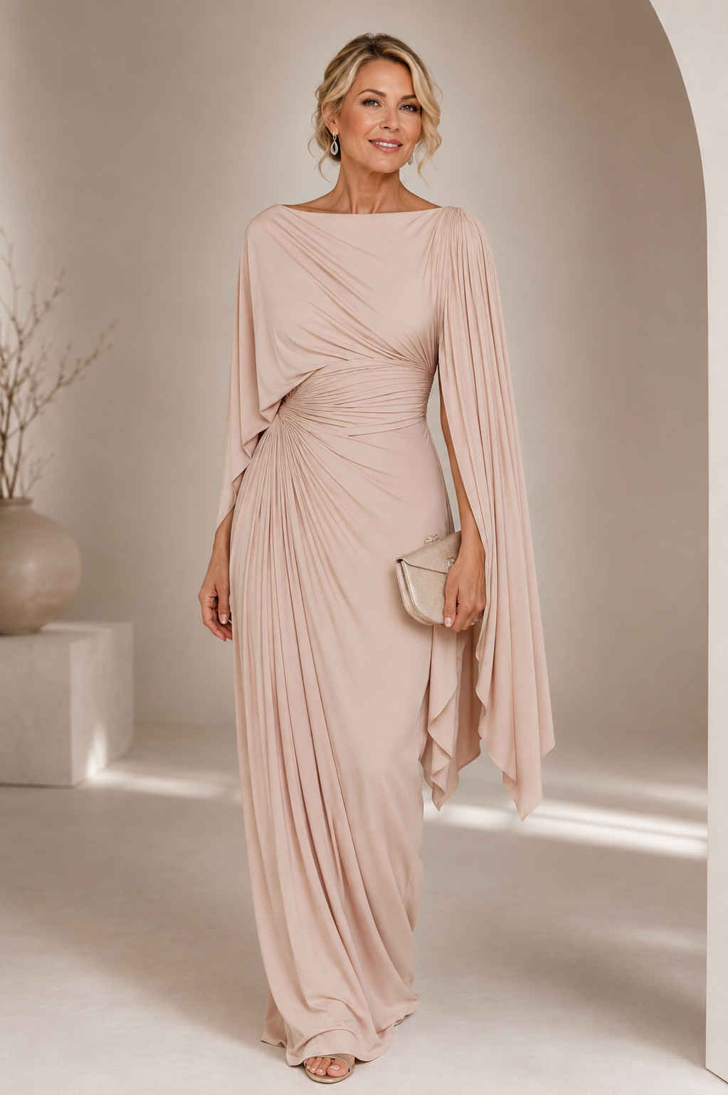 Meryl | Elegant Flowing Maxi Dress