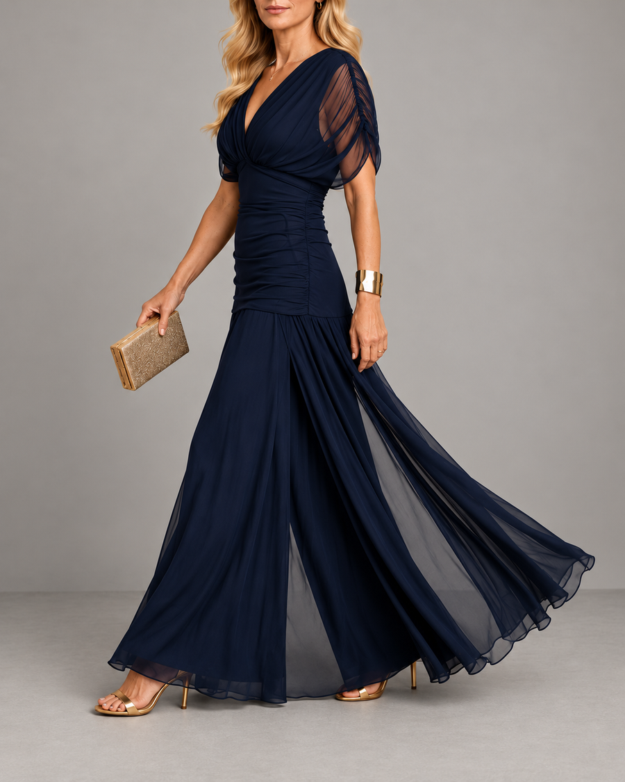 Willow | Pleated Flowing Dress