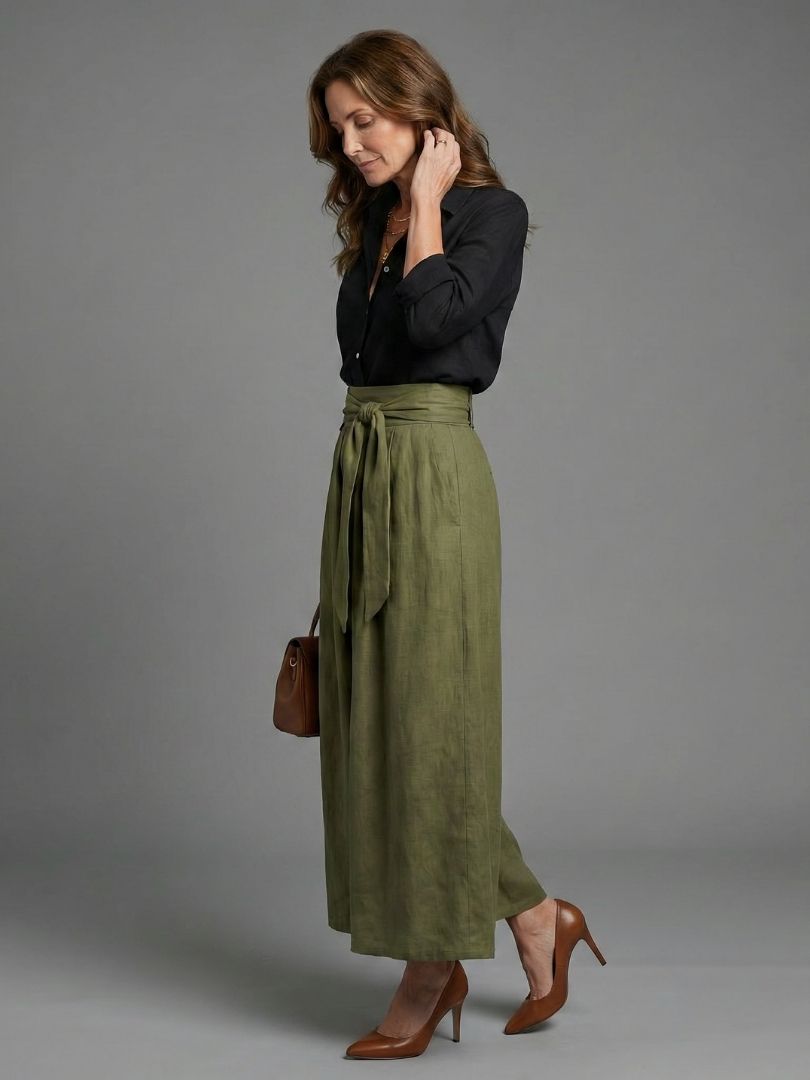 Vera | Two-Piece Blouse & Skirt Set